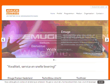 Tablet Screenshot of emuge-franken.nl